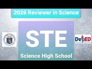 2026 Science Reviewer for STE Incoming Grade 7 | NAT 6 | Science High School Exam