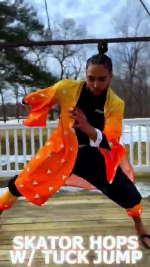 Demon Slayer Workout | Training like Zenitsu #demonslayer #zenitsu #workout