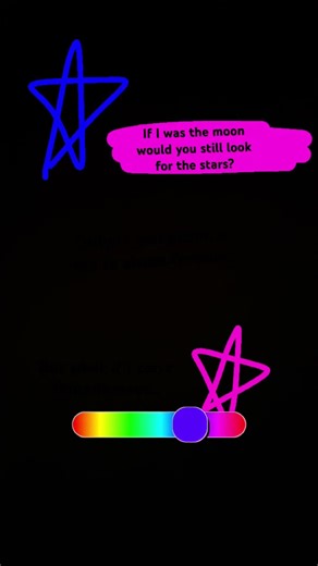 If I was the moon would you still look for the stars? TV girl