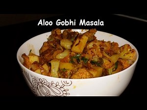 Aloo Gobhi Masala Sabzi Hindi Recipe आलू गोभी मसाला सब्ज़ी रेसिपी