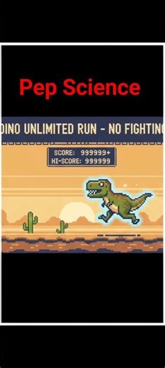 Chrome Dino Unlimited Run Code in Smart Phone 📱 🤩😜 #chrome #smartphone #tips #tech
