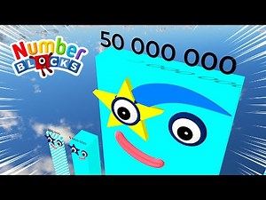 Numberblocks Comparison 5 to 500 MILLION BIGGEST Numberblocks Ever