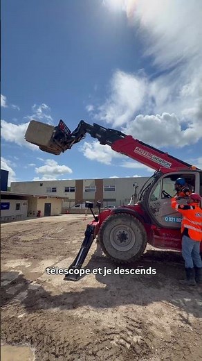 REMOVING THE STABILIZERS FROM THE MANITOU - CACES R482 - CACES Training Ile de France