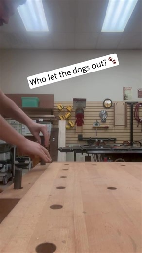 Sjöbergs Elite Workbenches come equipped with a dog hole system built for versatility ensuring bench dogs that bite and won’t let go. Save $1,000 while supplies last. Participating dealers at CommanderTool.com/Promos #Workbench #WoodworkingTools #Woodshop #ShopUpgrade