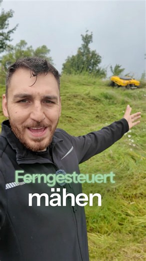 Ferngesteuert mähen ist Arbeitssicherheit