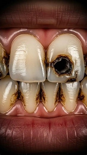 Cavity Repair & Deep Teeth Cleaning Timelapse 😳🦷 #TeethCleaning #DentalASMR #USA