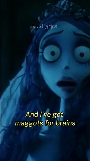 Olivia Rodrigo - maggots for brains | Corpse Bride (subtitled/lyrics) #oliviarodrigo #yspsfagsil #fy