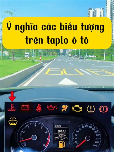 Ý nghĩa các biểu tượng trên taplo ô tô – tài xế mới nên biết! #oto #kienthucoto