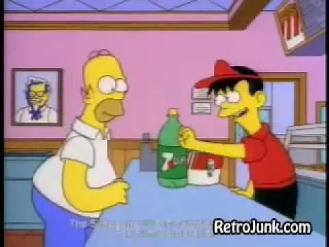 The Simpsons KFC Commercial - Free 7 UP