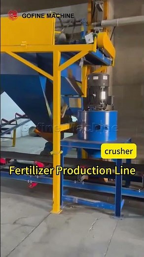 Disc granulator organic fertilizer coating production line