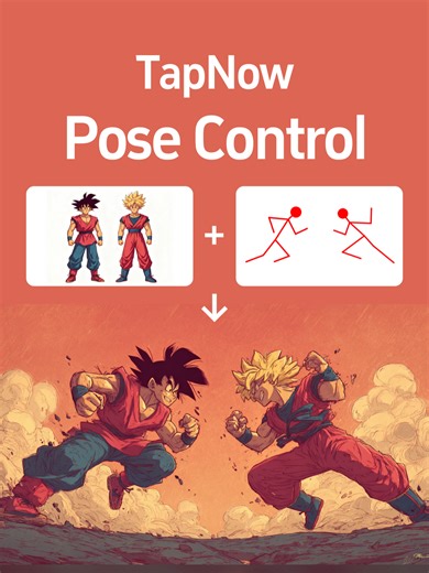 Stop fighting with AI posing! 😤 TapNow’s new Pose Control is a game-changer. Now you can use stick figures to guide your characters with frame-perfect precision. No drawing skills needed, just drag and drop! 🖱️ From cinematic fights to high-end fashion ads, the control is finally in your hands. Comment “pose” to get sign-up link with free credits!#tapnow #taptv #ai #aivideo #creativity #digitalarts