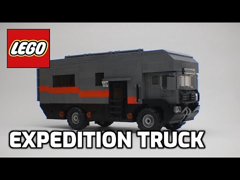 LEGO 4x4 Expedition Camper Truck Custom Moc