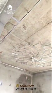 POP False Ceiling Framework Installation Work | Modern Ceiling Design