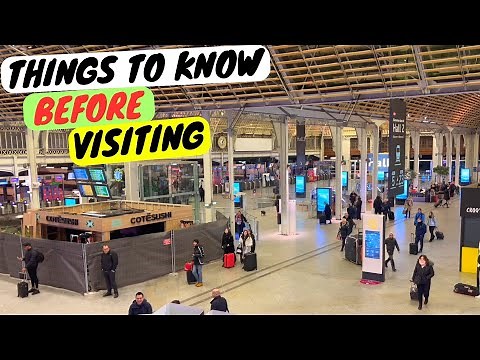 How to Navigate and Find YOUR Train at the Gare de Lyon Train Station in Paris 🇫🇷