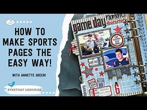 How to Make Sports Pages the Easy Way!