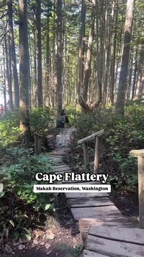 The furthest northwest tip of the contiguous United States 🧭 Cape Flattery gives amazing views of