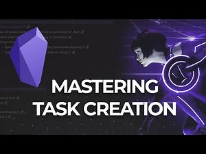 Obsidian - How To Create Effective Task Lists For Your Planning (Work Faster)
