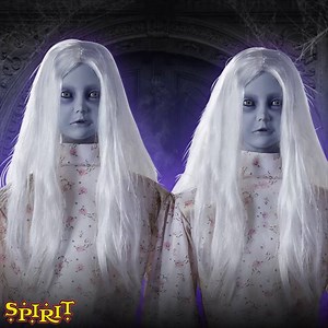 This diabolical duo is the perfect addition to any home haunt! #DoubleTrouble #SpiritHalloween | Spirit Halloween