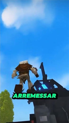 TESTEI A GRAVITY GUN NO HYTALE… OLHA ISSO 🤯 #hytale #minecraft #halflife