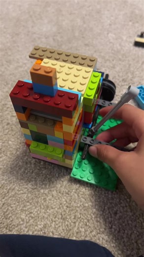 2JZ shift😍#engine#lego#legovacuumengine#2jz