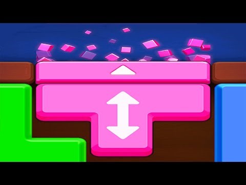 🟨 Slide Block: Color Jam Puzzle 🧩 GAMEPLAY Levels 1-24 (Android, iOS)