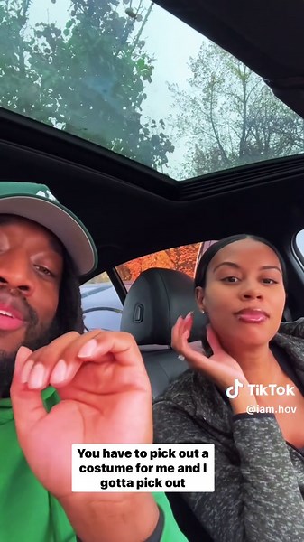 Ok guys I came up w / Cool Challenge @Spirit Halloween @itsbrookedotcom & it’s not too late to try Both of you have 15mins & a budget of $60 to buy each other a secret costume 👻. Make it fun , be silly have a good #Halloween #costume #ghost #couples