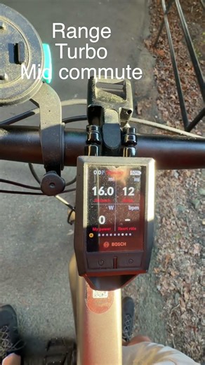 E-bike range TURBO #shorts