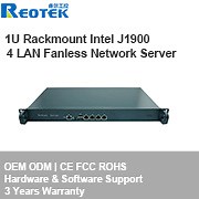 [Hot Item] 1u 4 Ethernet Port J1900 J4125 Quad Core Firewall Hardware PBX OEM Appliance Firewall