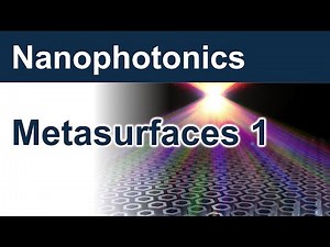 [Nanophotonics] 12. Metasurfaces - part 1