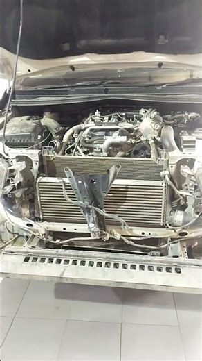 job Toyota rediator replacement part1