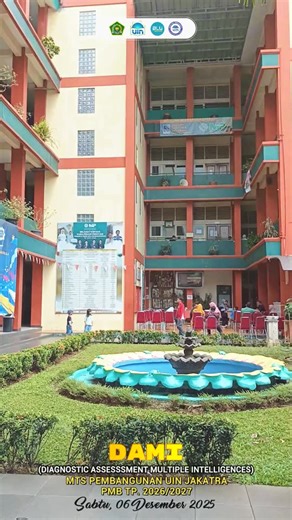MTs Pembangunan UIN Jakarta | DAMI (Diagnostic Assesment Multiple Intelligences) adalah salah satu proses awal penerimaan murid baru untuk mengenal lebih dalam personal... | Instagram