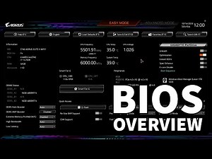 Gigabyte Z790 AORUS Elite X WiFi7 Motherboard BIOS Overview
