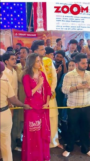 Tejasswi & Karan Seek Blessings At Lalbaugcha Raja | #karankundra #Tejasswi