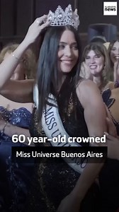 174K views · 2.4K reactions | Argentina’s Alejandra Rodríguez, a 60-year-old lawyer and journalist, has shattered stereotypes after she was crowned Miss Universe Buenos Aires, becoming the oldest person to be crowned at the beauty pageant. | Al Arabiya English | Facebook