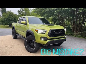 Worse than I thought… 285s on my 2022 Toyota Tacoma TRD Pro