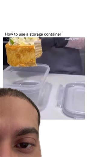 Micky Stickey | This is how to use a storage container | Instagram