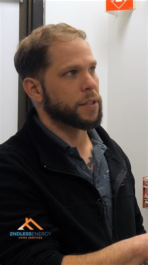 Watch this quick clip featuring Nick as he explains the mechanics of a heat pump. This segment is taken from our full video on hybrid heat pumps. #hybride #HeatPumpService #heatpumpsystem #heatpumpinstallation #hybrid #heatpumpservice | Endless Energy