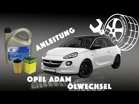 Opel Adam Oil change and reset service