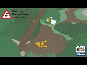 Untitled Goose Game - Stealing the Town's Miniature Golden Bell (Switch Gameplay)