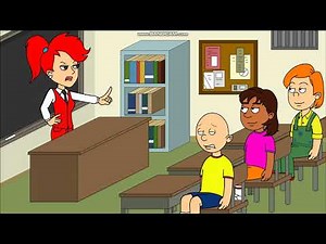 Caillou Cuts School To Go To Chuck E Cheese/Grounded