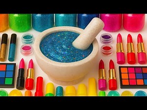 Making a Blue Slime from Scratch 💙 | Relaxing ASMR Sounds