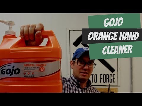 gojo orange hand cleaner