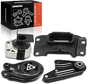 A-Premium Engine Motor Mount and Transmission Mount Kit Compatible with Mazda 3 2010 2.0L, with Torque Strut Mount, Set of 4