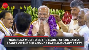 BJP leader Nitin Gadkari endorses PM Modi as leader of Lok Sabha at NDA meet