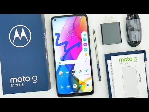 Motorola Moto G Stylus (2021) Unboxing, Hands On & First Impressions!