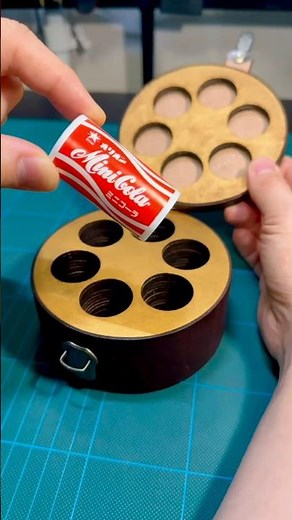 Crafting a Revolver Case for Mini Cola.
