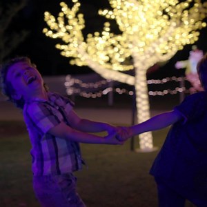 Immerse yourself in a magical world of light! Wind your way through spectacular illuminated Christmas Lights displays at Hunter Valley Gardens. Including Lovers Corner, ‘Hunter’ the giant teddy bear, Santa’s Castle, Around the World and much more... ✨ | Hunter Valley Gardens
