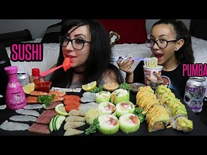 SUSHI AND SASHIMI MUKBANG | EATING SHOW
