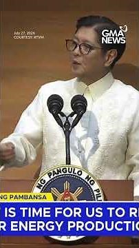 Time to revisit nuclear energy production, says Marcos in SONA 2026 | GMA News