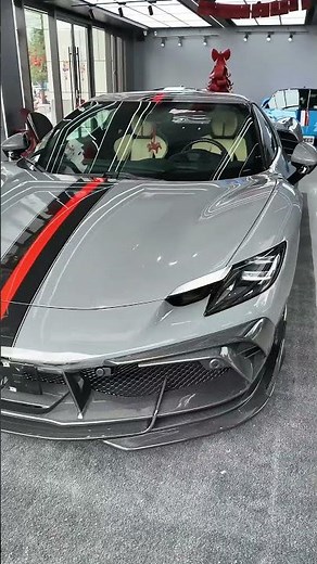 Ferrari 296 GTB with DarwinPRO Carbon Fiber Aerodynamics Body Kit #darwinpro